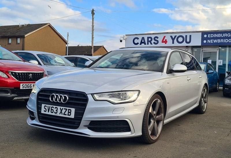 Used Audi A6 Black Edition 175 HP (128 kW) 2013 Silver Estate