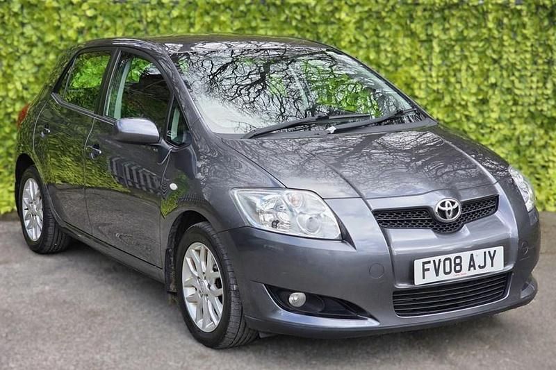 Used Toyota Auris 124 HP (91 kW) 2008 Grey Hatchback