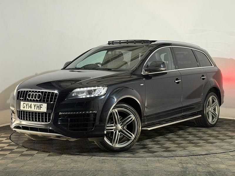 Used Audi Q7 S-Line 245 HP (180 kW) 2014 Black SUV
