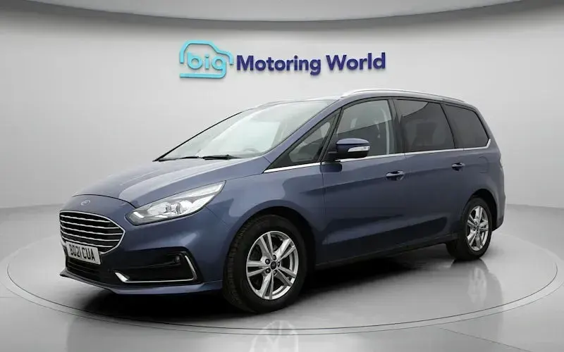Used Ford Galaxy Titanium 150 HP (110 kW) 2021 Blue MPV
