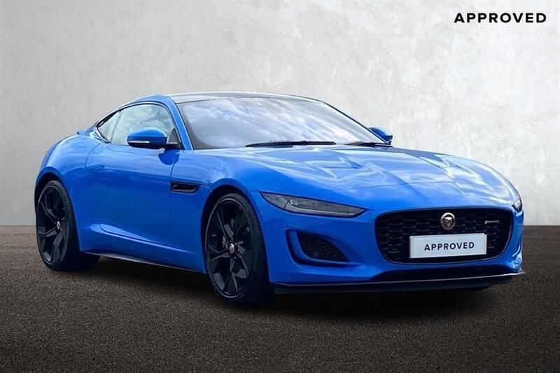 French racing blue Used 2021 Jaguar F-Type Coupe | £40,050 (Expensive) - Image 1/4