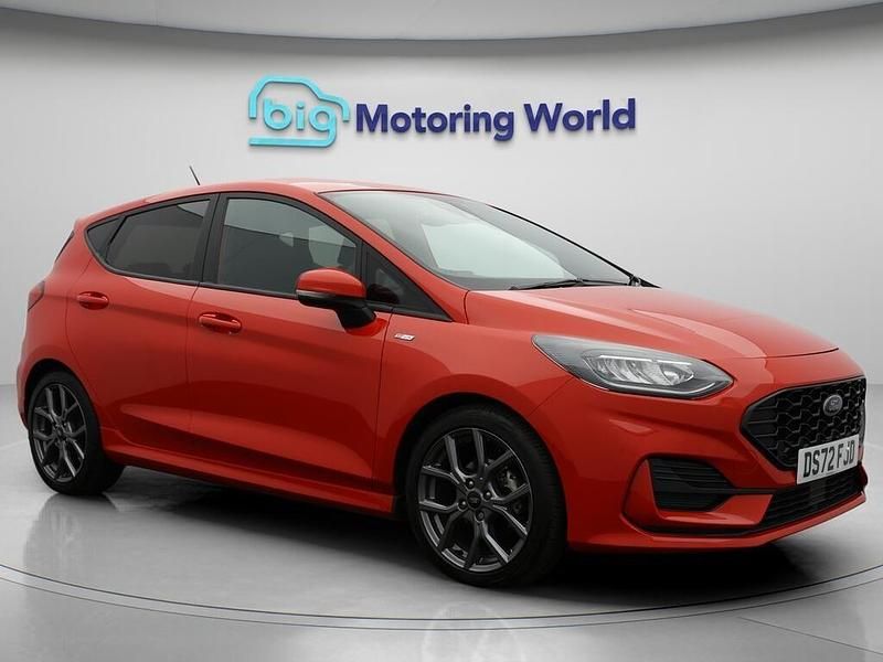 Red Used 2023 Ford Fiesta ST-Line Hatchback | £14,000 (Fair price) - Image 1/4