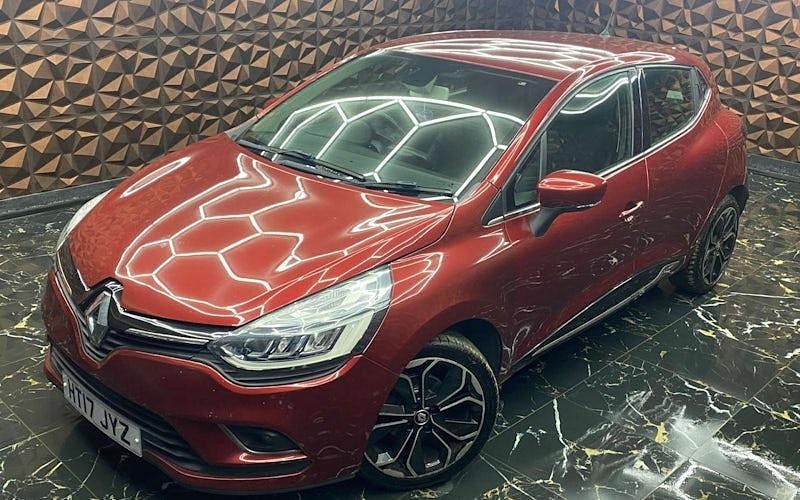 Usado Renault Clio IV Dynamique 90 CV (66 kW) 2017 Rojo Utilitario