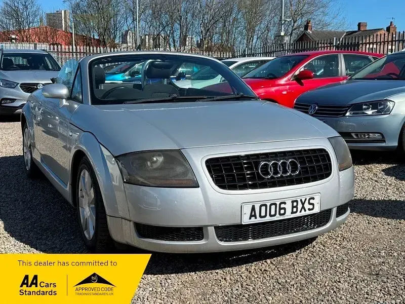 Used Audi TT Roadster 150 HP (110 kW) 2006 Silver Cabriolet