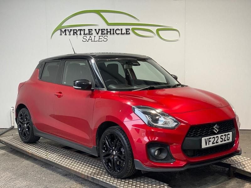 Red Used 2022 Suzuki Swift Sport Hatchback | £8,595 (Good price) - Image 1/4