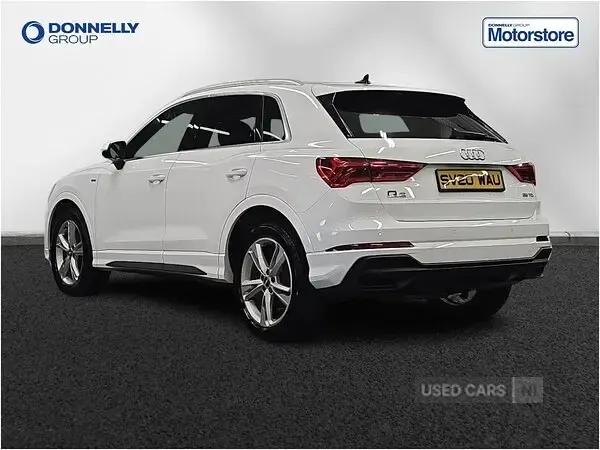 Used Audi Q3 S-Line 150 HP (110 kW) 2020 White SUV