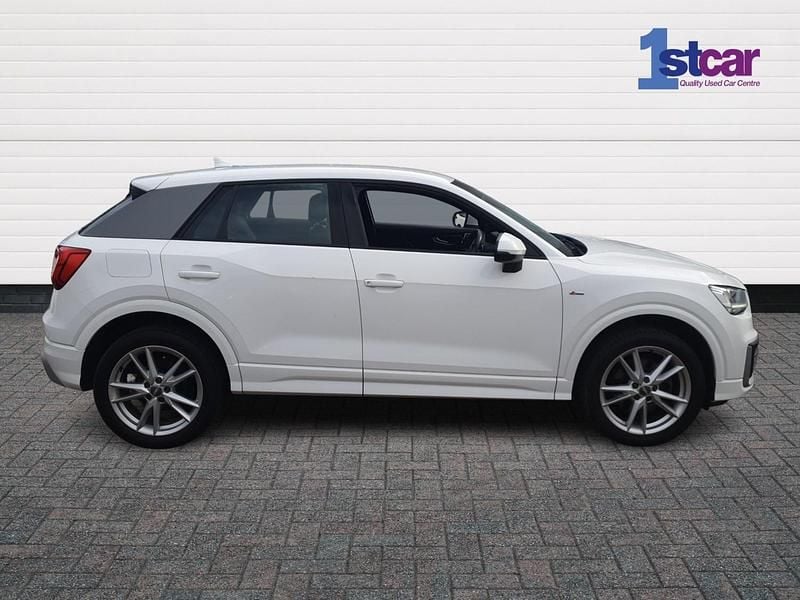 Begagnad Audi Q2 S-Line 150 HK (110 kW) 2017 Vit SUV
