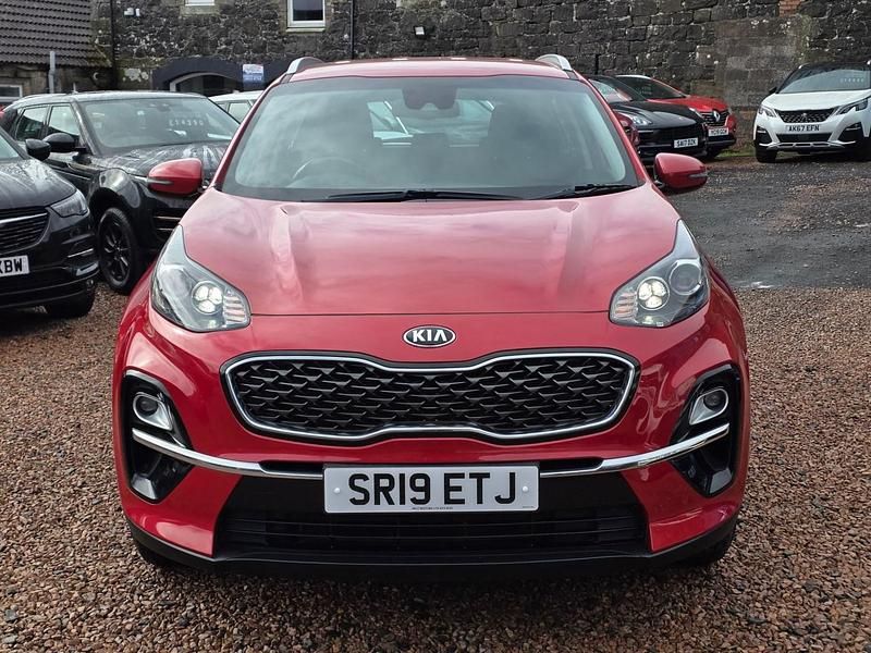 Usado Kia Sportage 130 HP (95 kW) 2019 Vermelho SUV