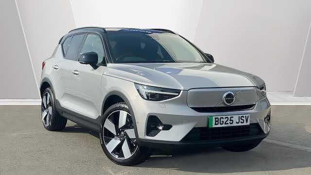 Silver Used 2025 Volvo EX40 Ultra SUV | £39,145 (Fair price) - Image 1/3
