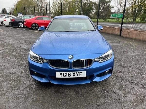 Used BMW 420 M Sport 190 HP (139 kW) 2016 Blue Coupe