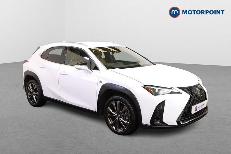 White Used 2023 Lexus UX 250h Sport Design Packet SUV | £24,899 (Fair price) - Image 1/4