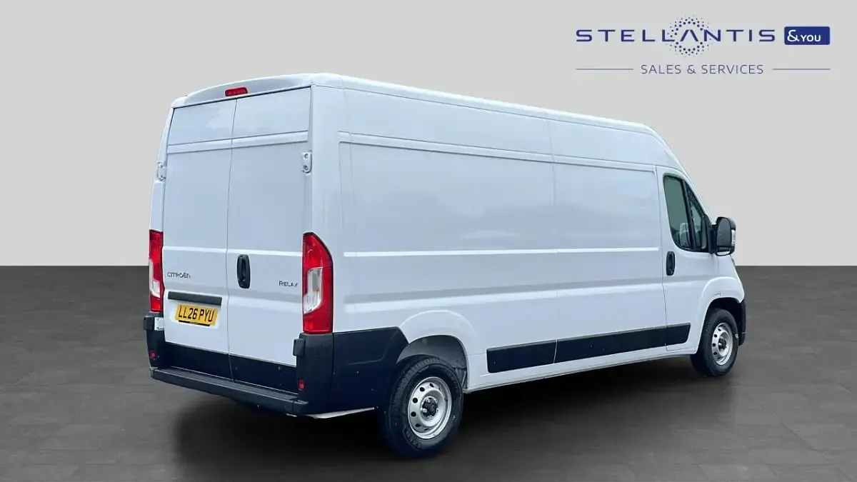 New Citroën Relay 138 HP (101 kW) 2026 White Van