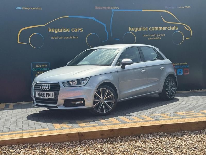 Silver Used 2016 Audi A1 Sportback Sport Hatchback | £10,790 (Fair price) - Image 1/4