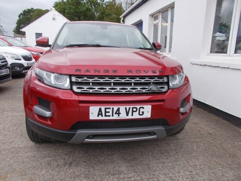 Used Land Rover Range Rover evoque Pure 190 HP (139 kW) 2014 Red SUV