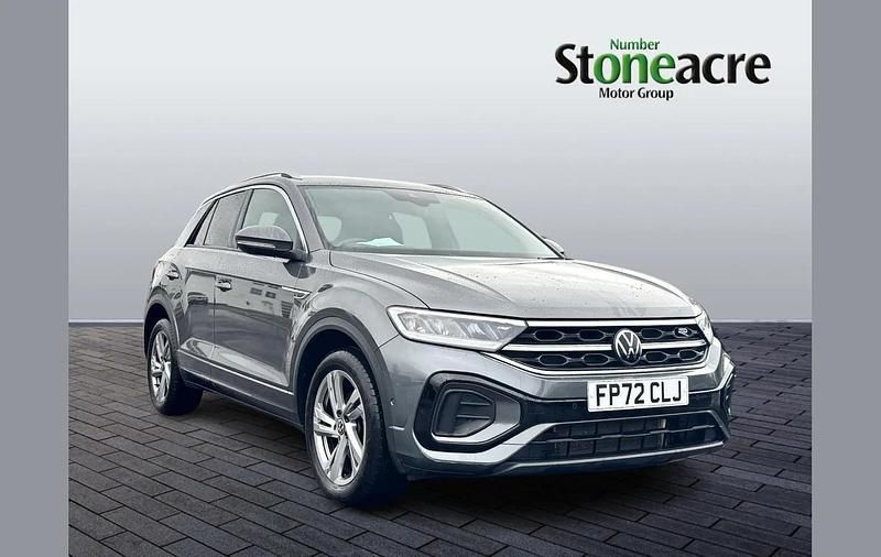Grey Used 2022 VW T-Roc R-line SUV | £20,000 (Good price) - Image 1/4