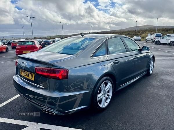 Begagnad Audi A6 S-Line 190 HK (139 kW) 2016 Grå Sedan