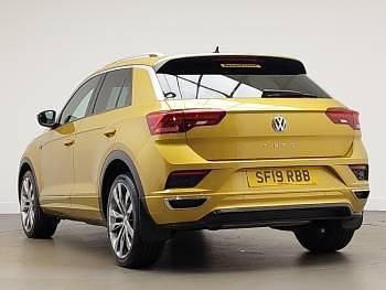 Used VW T-Roc R-line 2019 Yellow SUV