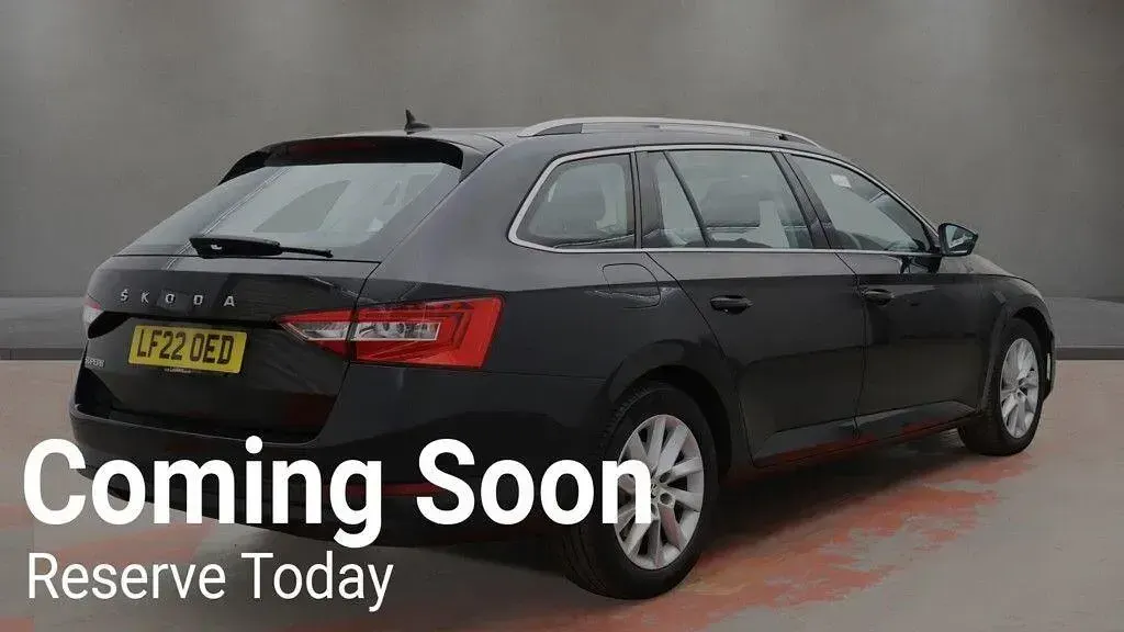 Used Skoda Superb SE 150 HP (110 kW) 2022 Black Estate