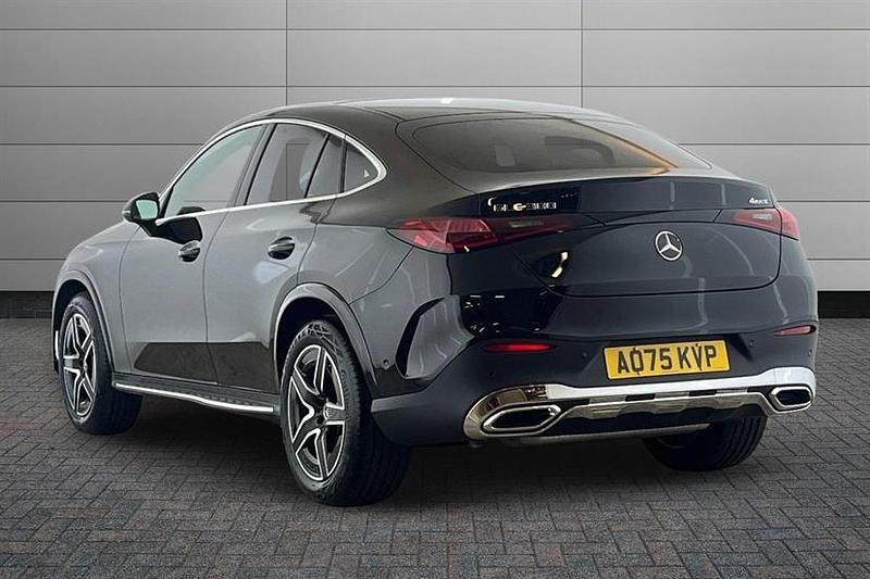 Used Mercedes GLC300 AMG line 258 HP (189 kW) 2025 Obsidian black Coupe