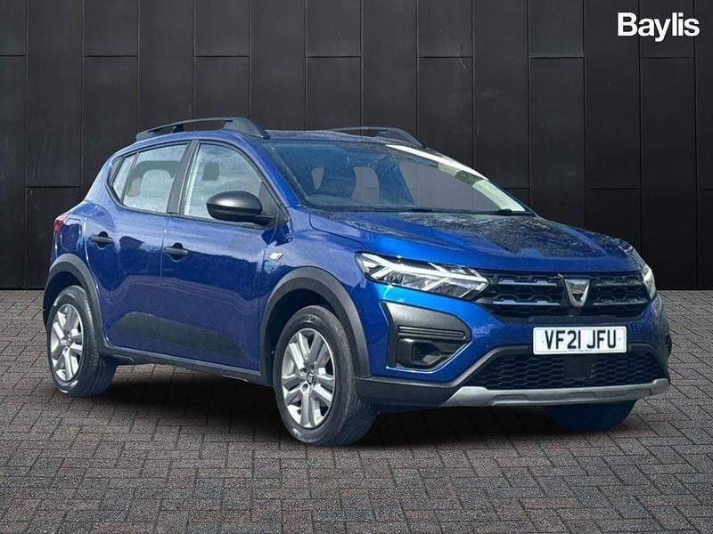 Blue Used 2021 Dacia Sandero Essentiel Hatchback | £9,388 (Good price) - Image 1/3