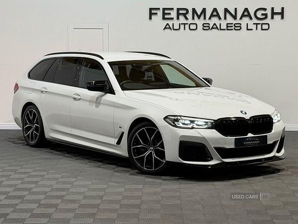 Used BMW 520 M Sport 2022 White Estate