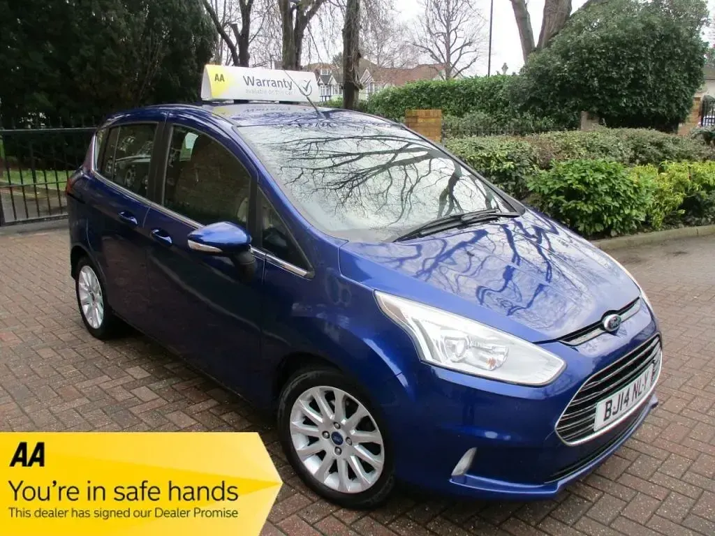 Begagnad Ford B-MAX Titanium 100 HK (73 kW) 2014 Blå Minibuss
