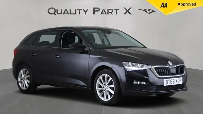 Used Skoda Scala SE L 115 HP (84 kW) 2019 Black Hatchback