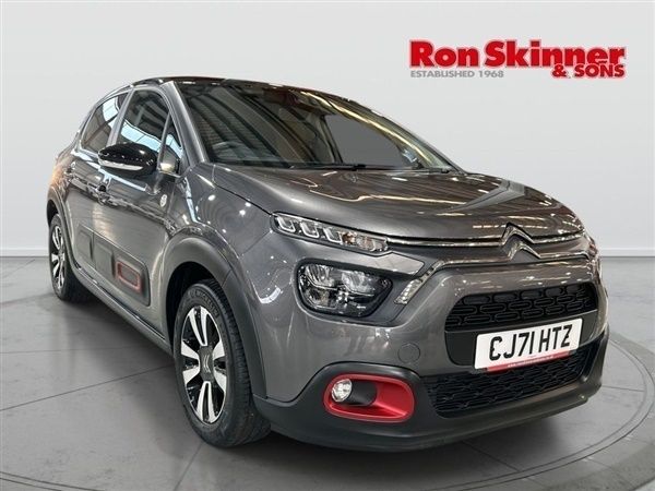 Grey Used 2022 Citroën C3 PureTech Hatchback | £14,399 (Expensive) - Image 1/4