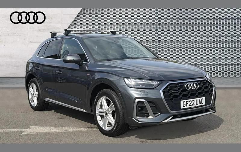 Used Audi Q5 S-Line 204 HP (150 kW) 2022 Grey SUV