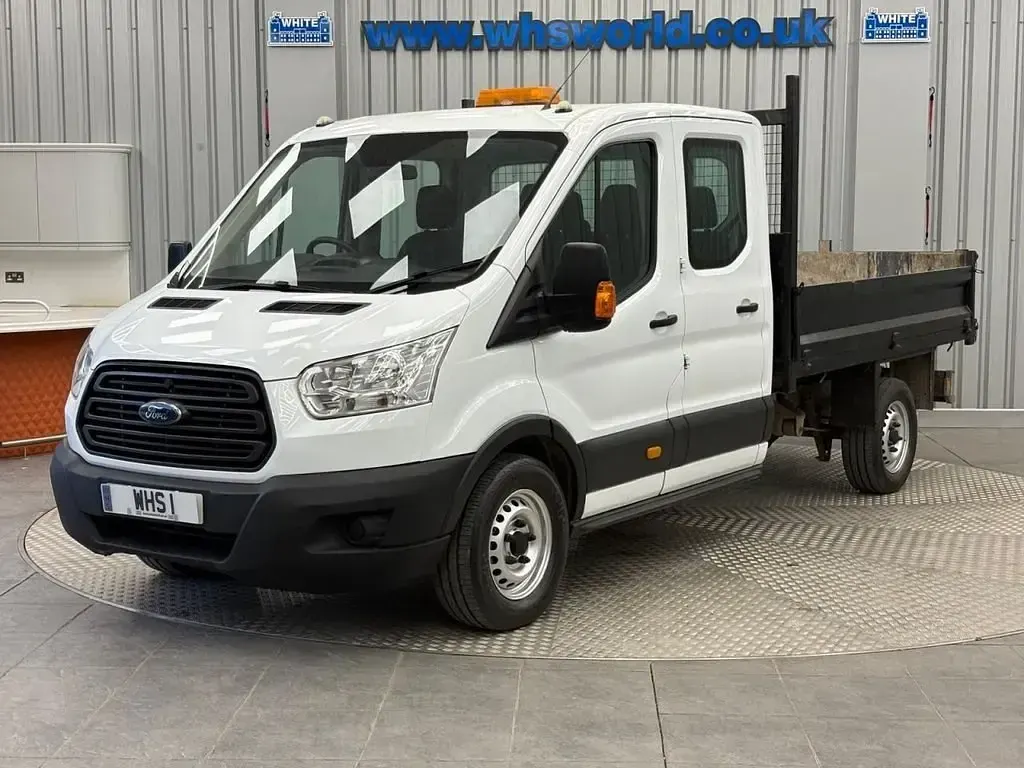 Second-hand Ford Transit 125 CP (91 kW) 2016 Alb Cabrio