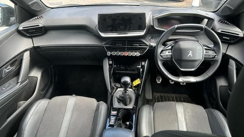 Black Used 2022 Peugeot 208 GT Hatchback | £12,773 (Fair price) - Image 1/4