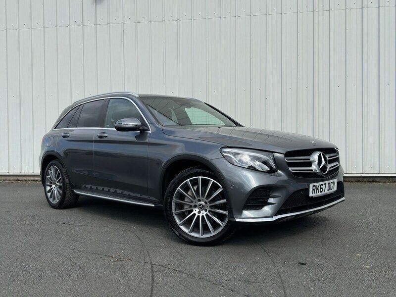 Grey Used 2017 Mercedes GLC250 AMG line SUV | £21,995 (Expensive) - Image 1/4