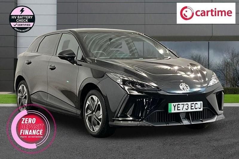 Black Used 2023 MG MG4 EV Trophy Hatchback | £16,150 (Fair price) - Image 1/4