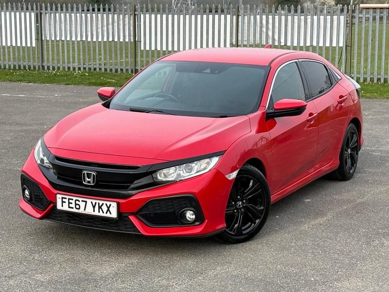 Used Honda Civic SR 2017 Red Hatchback