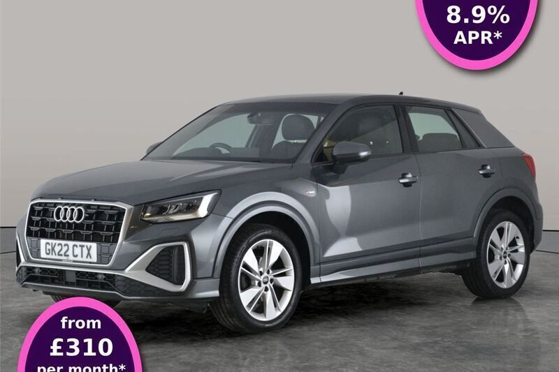 Grey Used 2022 Audi Q2 S-Line SUV | £22,870 (Fair price) - Image 1/3