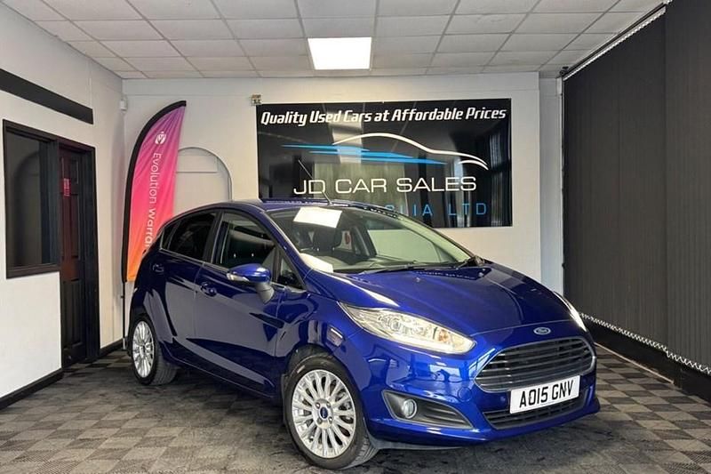 Blue Used 2015 Ford Fiesta Titanium Hatchback | £6,490 (Fair price) - Image 1/1