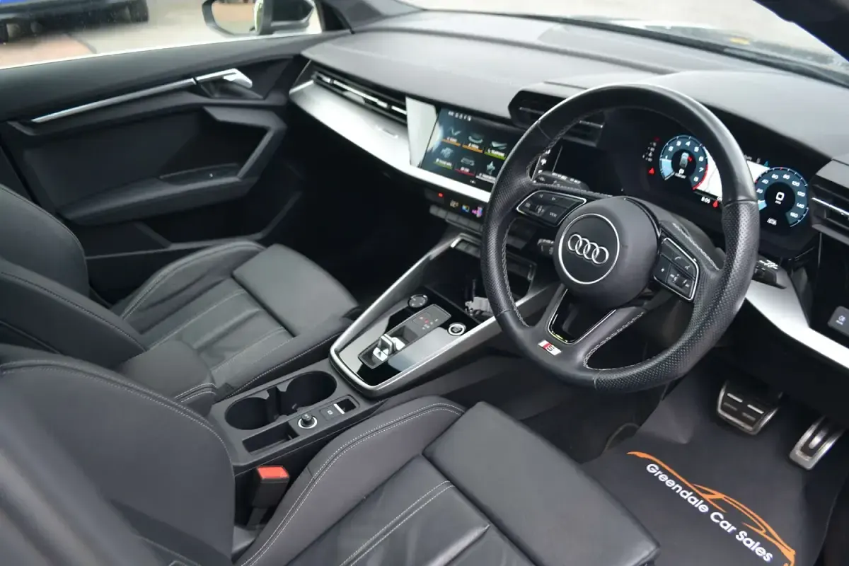 Used Audi A3 Sportback S-Line 2022 Black Hatchback