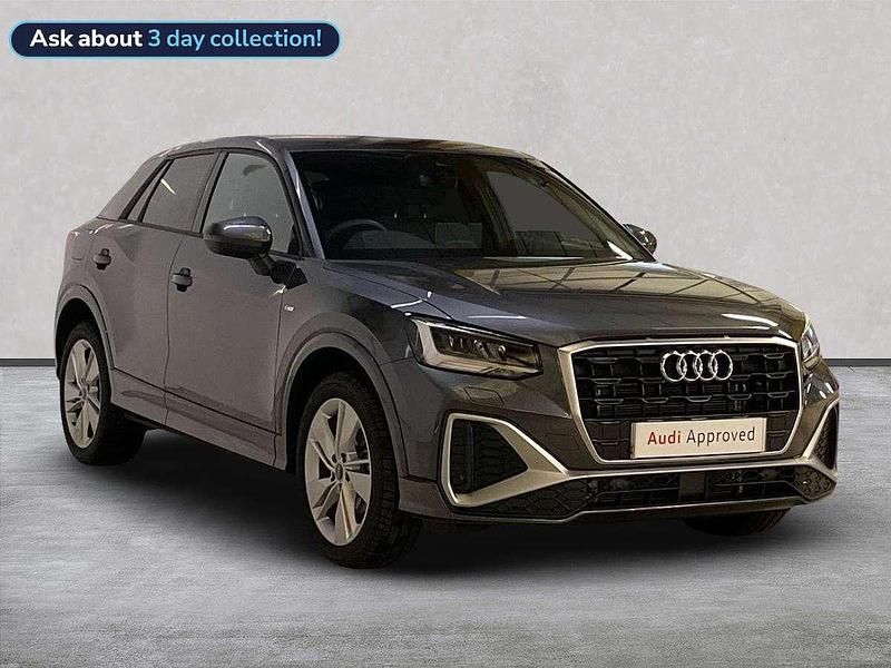 Grey Used 2025 Audi Q2 S-Line SUV | £29,335 (A bit pricey) - Image 1/4