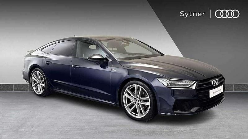 Blue Used 2023 Audi A7 Black Edition Hatchback | £37,750 (A bit pricey) - Image 1/4