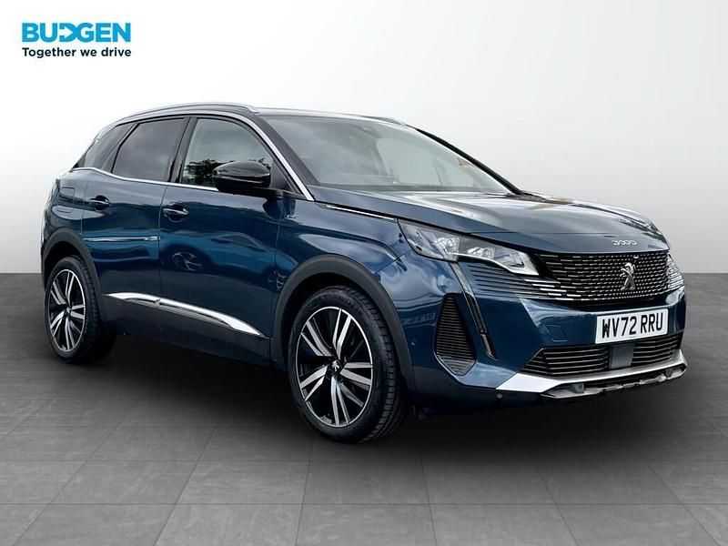 Blue Used 2022 Peugeot 3008 Premium Hatchback | £19,500 (Fair price) - Image 1/4
