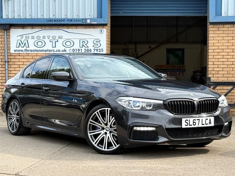 Grey Used 2017 BMW 530 M Sport Sedan | £14,495 (Fair price) - Image 1/4