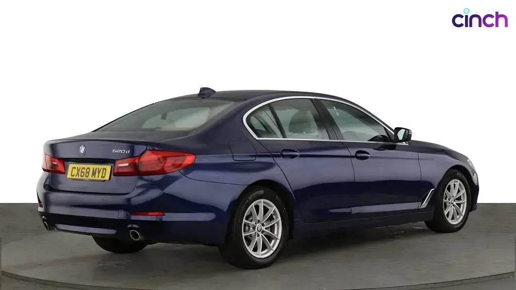 Used BMW 520 2018 Blue Sedan