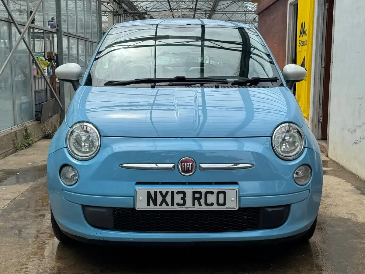 Used Fiat 500 S 69 HP (50 kW) 2013 Blue Hatchback
