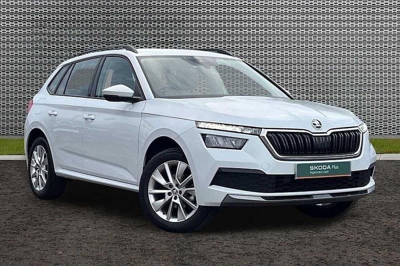 Moon white metallic Used 2023 Skoda 110 R SE Estate | £15,999 (Good price) - Image 1/4