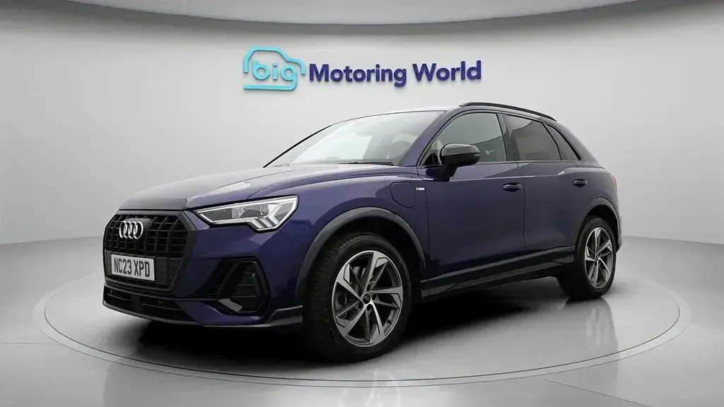 Used Audi Q3 Black Edition 245 HP (180 kW) 2023 Blue SUV