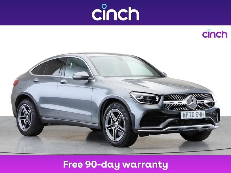 Grey Used 2020 Mercedes GLC300 AMG line SUV | £30,999 (Fair price) - Image 1/3