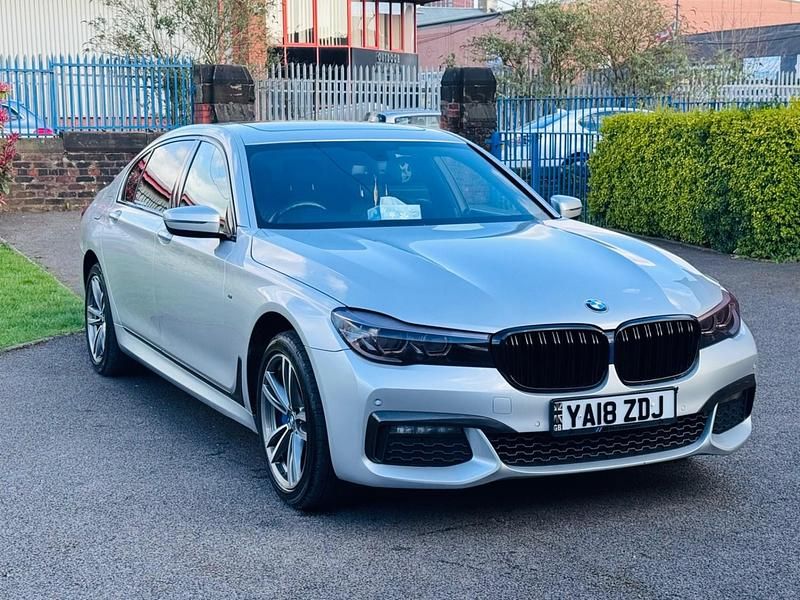 Used BMW 730L M Sport 2018 Silver Sedan