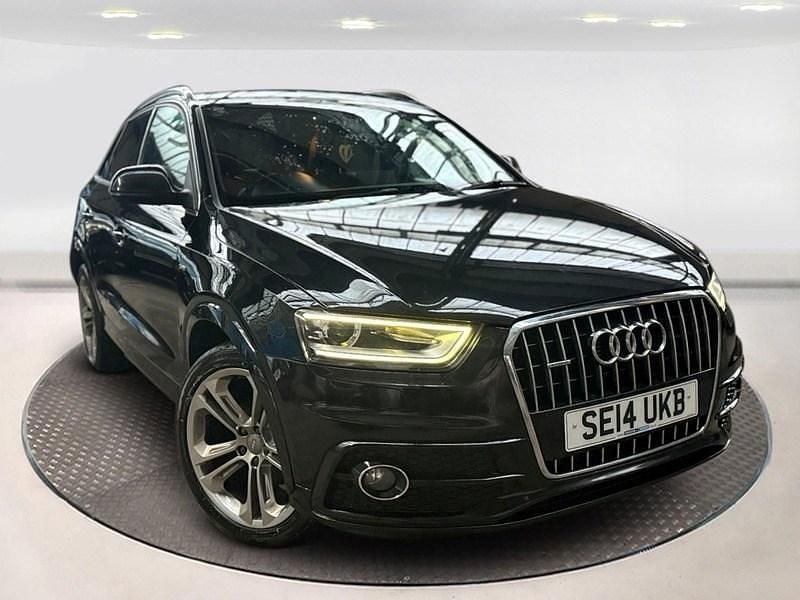Begagnad Audi Q3 S-line plus 2014 Svart SUV