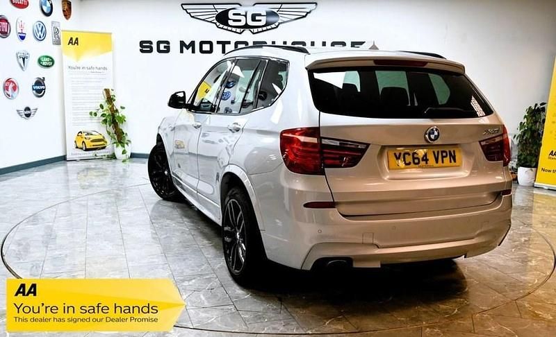 Used BMW X3 M Sport 190 HP (139 kW) 2014 Silver SUV