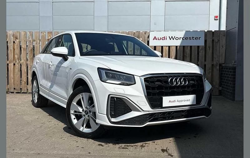 White Used 2023 Audi Q2 S-Line SUV | £20,199 (Fair price) - Image 1/4